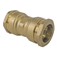 Manchon de réparation en laiton à serrage extérieur - Pour tube PE ø 20,0 mm - Longueur 60,0 mm