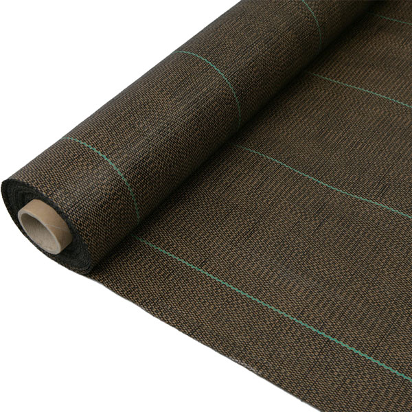 Toile de paillage 130g/m² Marron - Rouleau de 5,25 M x 100,00 M - Edia