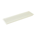 Grille PVC pour caniveaux de piscine - Connecto A15 Blanc - largeur int. 100 mm - longueur 0.5 m