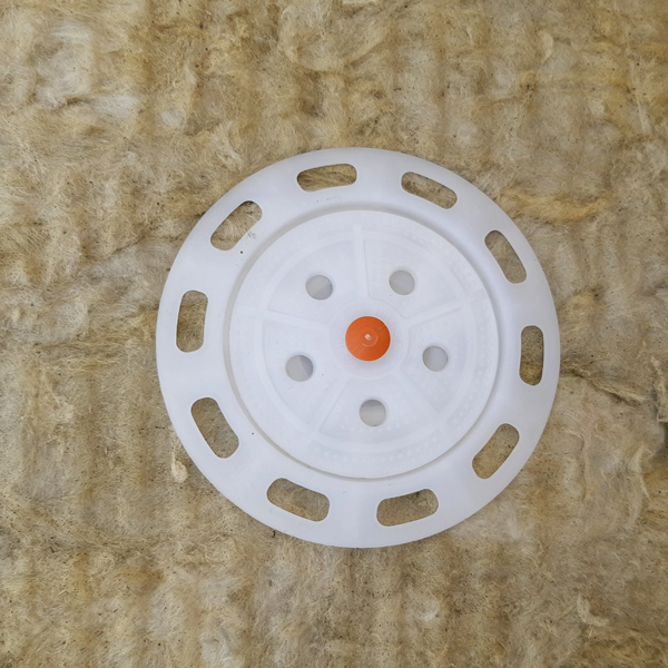 Rondelle plastique pour cheville ISOWOOD diamètre 90 mm boîte de 100