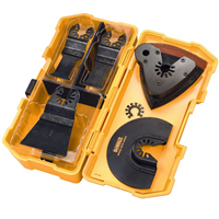 Coffret pour outil multi-cutter Dewalt DT20731-QZ avec 4 lames bois et accessoires