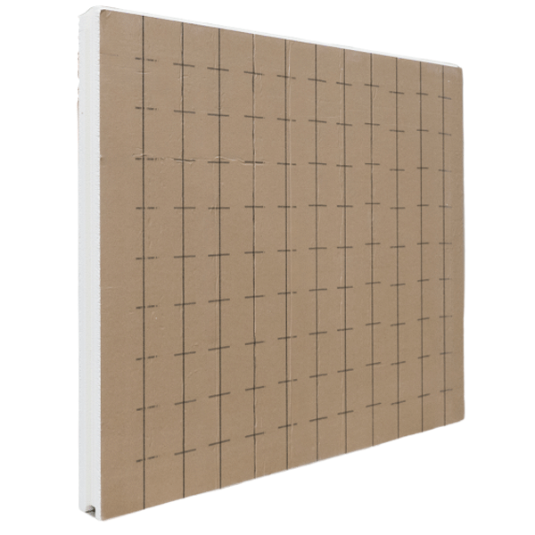 Panneau isolant sous chape - Chape TG - R 5,55 m².k/w - 1,20 m x 1,00 m - ép.121 mm
