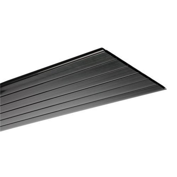 PROFILE SOUS FACE ALVEOLAIRE 30CM EN 4M NOIR