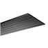 PROFILE SOUS FACE ALVEOLAIRE 30CM EN 4M NOIR