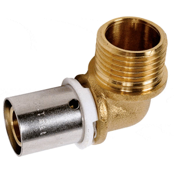 Coude male à sertir 3/4" PER 20x25 Raccord SERTIpress type radial