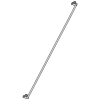 Diagonale de contreventement 3m / 2m à colliers pour échafaudage AERIS 45 Altrad