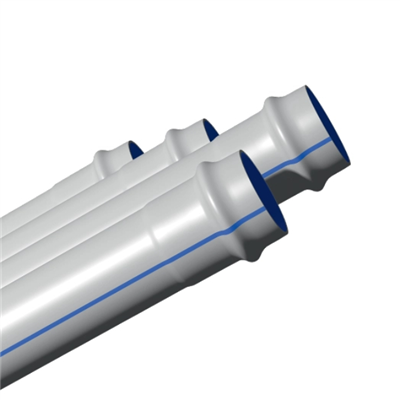 Tube PVC ⌀ 140 mm bi-orienté adduction à joint PN16 - BI-OROC - Longueur 6 m