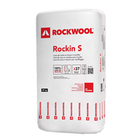Laine de roche à souffler pour isolation des murs creux - Rockin S - Sac de 25 kg