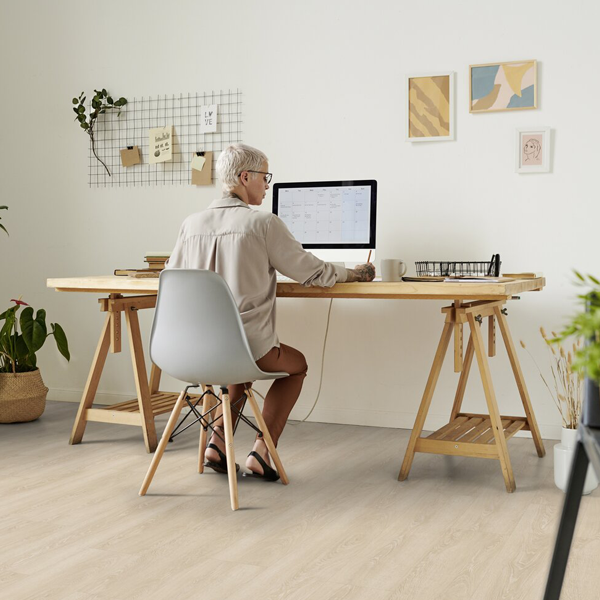 Lame vinyle clipsable imitation bois - Virtuo 55 Rigid Acoustic - 125,0 CM x 22,9 CM - ép. 5,70 MM - Bohem Beige