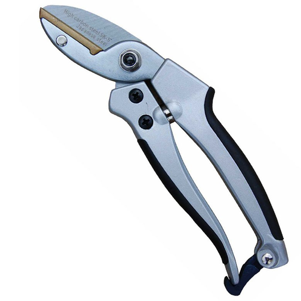 Sécateur à lame acier à enclume 5,9 cm - Perrin - Diamètre de coupe 18 mm - Corps aluminium