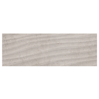 Faïence murale effet béton Amira Curve - 20,0 cm x 60,0 cm - ép. 8,80 mm - coloris Dark Light