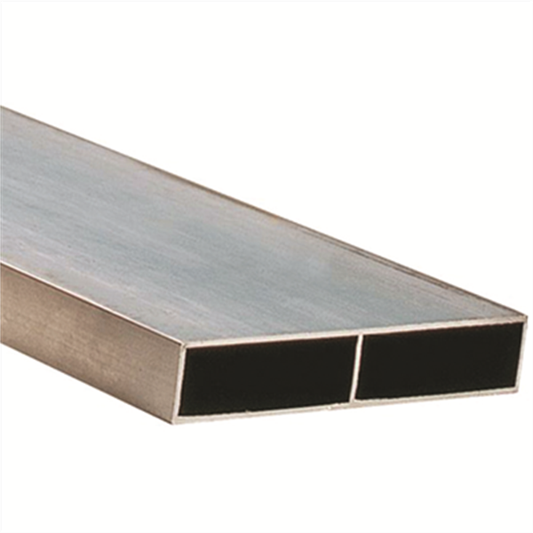 Règle maçon aluminium 1 voile 2 alvéoles - 100x18 MM - L.5 M Avec embouts plastiques