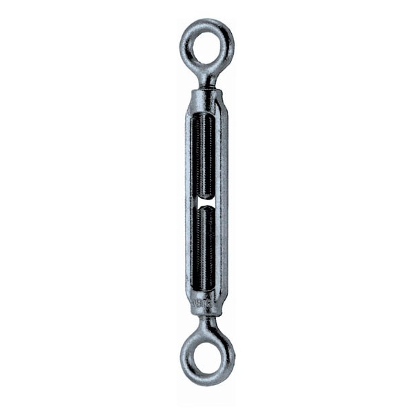 Tendeur à lanterne estampé 2 oeillets diamètre tige filetée acier galvanisé M8