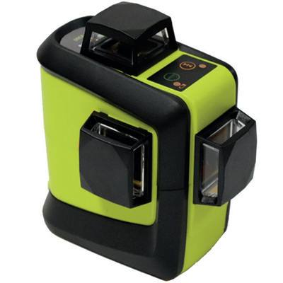 Niveau laser vert 3 plans pendulaire 360° Edia 3PV360 avec 2 batteries - portée de 40 m - IP54