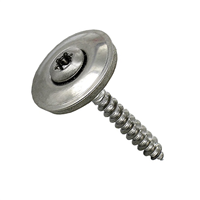 Vis faîtage avec rondelle EPDM Ø 20 mm - Inox A2 - ⌀ 4,5 mm x 120,0 mm – Boîte de 50