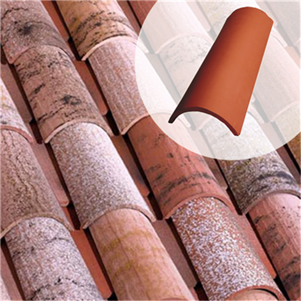 Tuile Canal C-50.21 Celler® Tejas Borja - en terre cuite - coloris Centenaria Terre