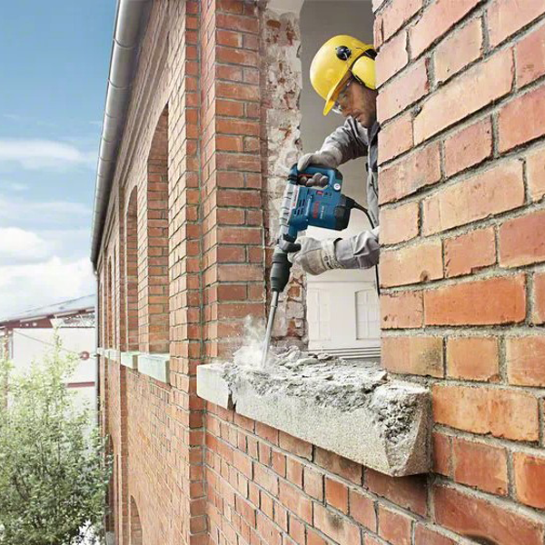 Marteau-piqueur filaire Bosch SDS Max GSH 5 CE 1150 W 8,3 J avec accessoires