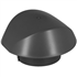 Chapeau de ventilation de toit Nicoll VVM16 avec moustiquaire - femelle Ø 160 mm - PVC Anthracite