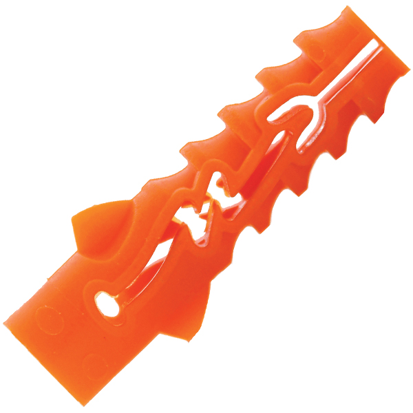 Cheville nylon sans collerette Spit pour fixation légère dans matériaux plein 8 x 40 mm boîte de 100