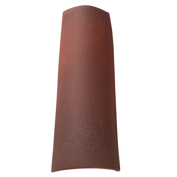 Tuile Canal Midi en couvert et/ou courant - Rouge vieilli