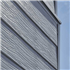 Bardage PVC extérieur imitation bois - système à rainure et languette - P 1024 Deceuninck - 300,00 MM x 4,00 M - Gris perle