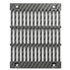 Grille caniveau fonte triples fentes 139/18 mm D 400 pour caniveau BIRCOsir DN 420 - Longueur 500 mm