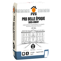 Sous-enduit traditionnel à la chaux pour bâti ancien - PRB Belle Époque - Gris - sac de 25,0 KG