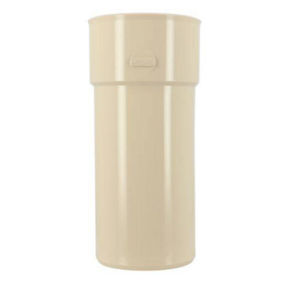 Manchette mâle/femelle pour tube de descente cylindrique Ø 80 - Sable