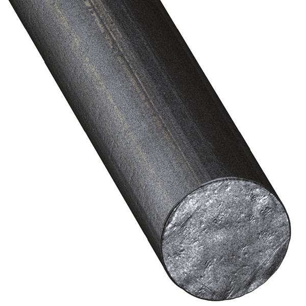 Rond de serrurier en acier laminé à chaud verni diamètre 6 mm longueur 1 mètre