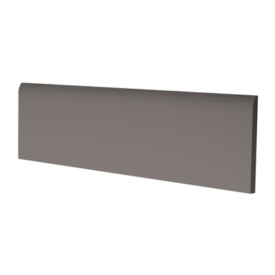 Plinthe droite carrelage intérieur en grès cérame technique Taurus Color lisse mat ABS - 30,0 CM x 8,0 CM - Grey