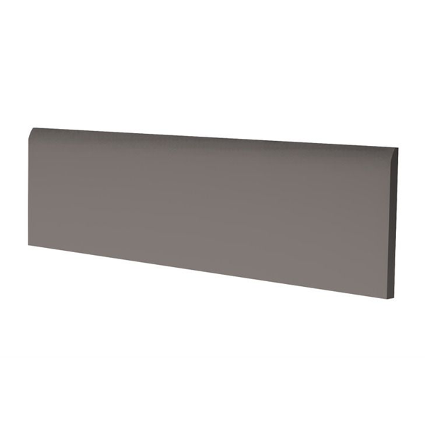 Plinthe droite carrelage intérieur en grès cérame technique Taurus Color lisse mat ABS - 30,0 CM x 8,0 CM - Grey