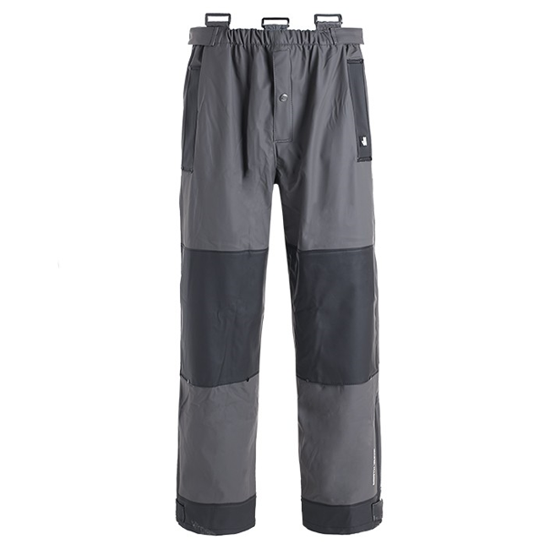 Pantalon de pluie North Ways Piranha gris noir 50% PU 50% PVC taille S