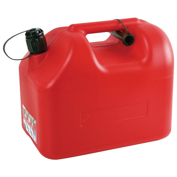 JERRICAN PLASTIQUE 20 LITRES (HOMOLOGUE HYDROCARBURE)