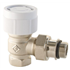 Corps thermostatisable équerre de robinet de radiateur - Femelle-Mâle union 1/2