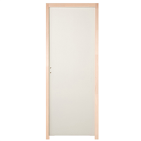 Bloc porte coupe-feu EI30 prépeint chant droit - Huisserie 88/56 - serrure 1 point - Chauvat - 204 CM x 73 CM - Poussant droit