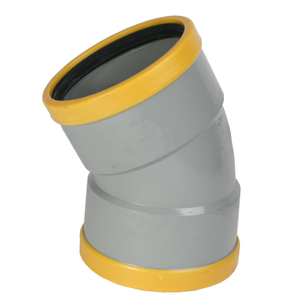 RACCORDS ASSAINISSEMENT-PVC Coude F/F 30° 125 JM C34