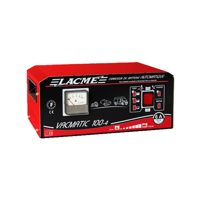 Chargeur automatique 6 A pour batteries au plomb 12 V Lacmé VACMATIC 100-4