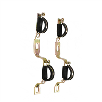 SUPPORT MURAL POUR COLLECTEURS 3/4 JEU DE 2