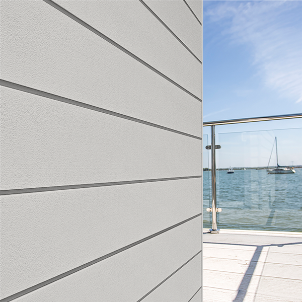 Lame de bardage Cedral Click finition Smooth - couleur Gris argent C51 - ép.12,0 MM - 186 MM x 3600 MM