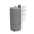 VERTIC'EAU PLUVIALE PE - 20 000 L (Echelle non incluse)