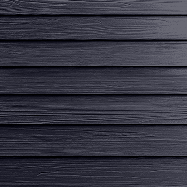 Bardage composite imitation bois - Hardie Plank - 180 MM x 8,00 MM - Long. 3,60 M - Gris Anthracite
