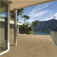 Carrelage extérieur en grès cérame émaillé effet pierre Fiordi - 60,4 cm x 30 cm - ép. 8,2 mm - Sand