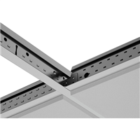 Entretoise plafond suspendu Amstrong Prélude 15 XL² à épaulement (système harpon) - 38 MM x 15,0 MM - Longueur 0,60 M - Blanc