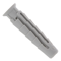 Cheville nylon Pro6 Spit sans vis pour matériaux pleins et creux - 8 x 40 mm - Boîte de 100