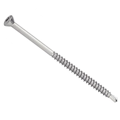 Vis de bardage autoperceuse tête fraisée six lobes Inox A2 Acton 3.2 x 40 mm - boîte de 200