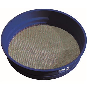 Tamis de maçon choc Obra avec toile n°12 en acier galvanisé - diamètre 45 cm - hauteur 10 cm