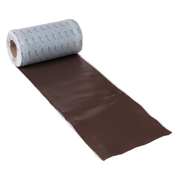 Bande d'étanchéité pour toiture auto-adhésive Wakaflex - Largeur 28 cm - Rouleau de 5 m - Brun