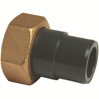 K62 UNION MIXTE METAL D25X1' MF NICOLL