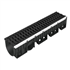 Caniveau Kenadrain DR152DF Nicoll avec grille en fonte - résistance D250 - longueur 1,00 M