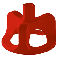 Écrou de serrage pour croisillon autonivelant à vis Edilis - Boîte de 100